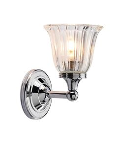 Аплик за баня Austen 1xG9 Polished Chrome Elstead Lighting BATH-AUSTEN1-PC | Osvetlenieto.bg