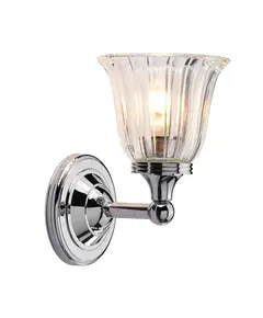 Аплик за баня Austen 1xG9 Polished Chrome Elstead Lighting BATH-AUSTEN1-PC | Osvetlenieto.bg