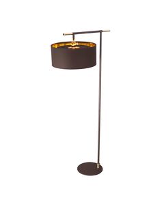 Лампион Balance 1xE27 Brown Polished Brass Elstead Lighting BALANCE-FL-BRPB | Osvetlenieto.bg