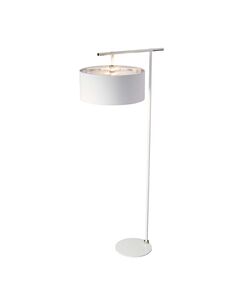 Лампион Balance 1xE27 White Polished Nickel Elstead Lighting BALANCE-FL-WPN | Osvetlenieto.bg