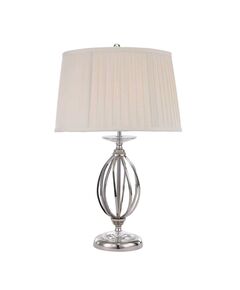 Настолна лампа Aegean 1xE27 Polished Nickel Elstead Lighting AG-TL-POL-NICKEL | Osvetlenieto.bg