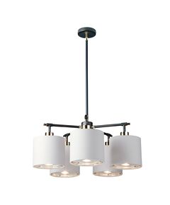 Полилей Balance 5xE27 Black Polished Nickel Elstead Lighting BALANCE5-BKPN | Osvetlenieto.bg