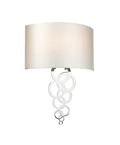 Аплик Curtis Large 2xE27 Polished Chrome Elstead Lighting CURTIS-LARGE-PC | Osvetlenieto.bg