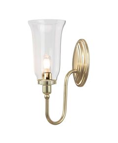 Аплик за баня Blake 1 Polished Brass Elstead Lighting BATH-BLAKE2-PB | Osvetlenieto.bg