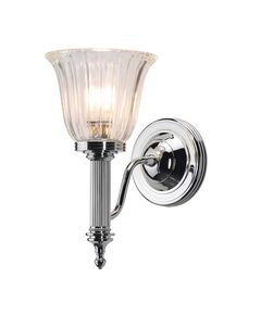 Аплик за баня Carroll 1xG9 Polished Chrome Elstead Lighting BATH-CARROLL1-PC | Osvetlenieto.bg