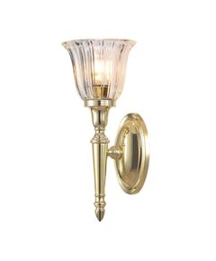 Аплик за баня Dryden 1xG9 Polished Brass Elstead Lighting BATH-DRYDEN1-PB | Osvetlenieto.bg