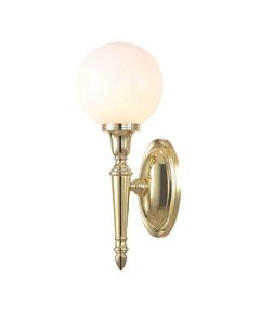 Аплик за баня Dryden 1xG9 Polished Brass Elstead Lighting BATH-DRYDEN4-PB | Osvetlenieto.bg