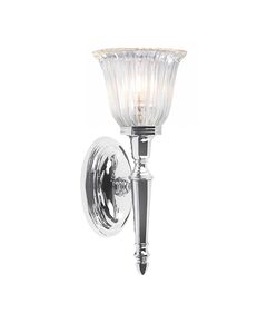 Аплик за баня Dryden 1xG9 Polished Chrome Elstead Lighting BATH-DRYDEN1-PC | Osvetlenieto.bg