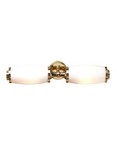 Аплик за баня Eliot 2xG9 Polished Brass Elstead Lighting BATH-ELIOT2-PB | Osvetlenieto.bg