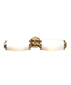Аплик за баня Eliot 2xG9 Polished Brass Elstead Lighting BATH-ELIOT2-PB | Osvetlenieto.bg
