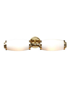 Аплик за баня Eliot 2xG9 Polished Brass Elstead Lighting BATH-ELIOT2-PB | Osvetlenieto.bg