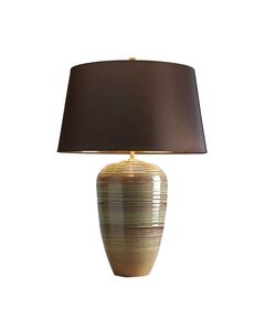 Настолна лампа Demeter 1xE27 Green and Brown Glaze Elstead Lighting DEMETER-TL | Osvetlenieto.bg