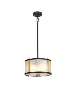 Пендел Corona 2xE27 Museum Bronze Dark Brown Painted Aged Brass Elstead Lighting DL-CORONA-2P-BAB | Osvetlenieto.bg