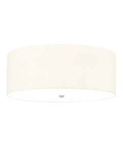 Плафон Fletcher26" 5xE27 Polished Chrome Ivory Shade Designer's Lightbox DL-FLETCHER26-5LT-IV-PC | Osvetlenieto.bg