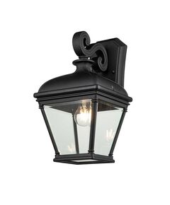 Външен аплик Bayview 1xE27 Large Black Elstead Lighting BAYVIEW-2L-BK | Osvetlenieto.bg