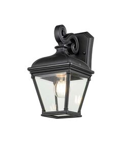 Външен аплик Bayview 1xE27 Medium Black Elstead Lighting BAYVIEW-2M-BK | Osvetlenieto.bg