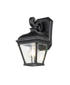 Външен аплик Bayview 1xE27 Small Black Elstead Lighting BAYVIEW-2S-BK | Osvetlenieto.bg