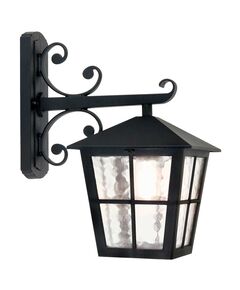 Външен аплик Canterbury 1xE27 Down Black Elstead Lighting BL52M-BLACK | Osvetlenieto.bg