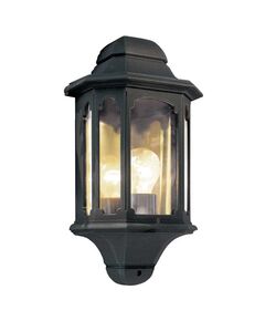 Външен аплик Chapel 1xE27 Half Lantern Black Elstead Lighting CP7-BLACK | Osvetlenieto.bg