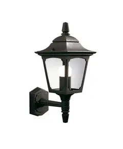 Външен аплик Chapel 1xE27 Mini Up Black Elstead Lighting CPM1-BLACK | Osvetlenieto.bg