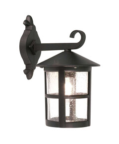 Външен аплик Hereford 1xE27 Large Down Black Elstead Lighting BL21-G-BLACK | Osvetlenieto.bg