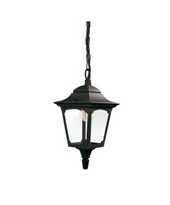 Външна висяща лампа Chapel 1xE27 Mini Black Elstead Lighting CPM9-BLACK | Osvetlenieto.bg