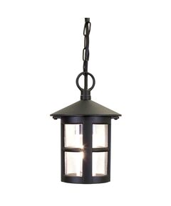 Външна висяща лампа Hereford 1xE27 Black Elstead Lighting BL21B-BLACK | Osvetlenieto.bg