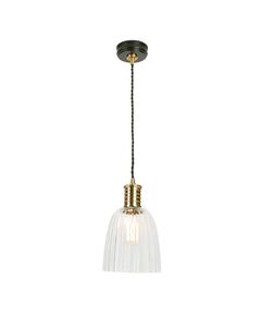 Пендел Douille 1xE27 Black Polished Brass Elstead Lighting DOUILLE-P-BPB | Osvetlenieto.bg