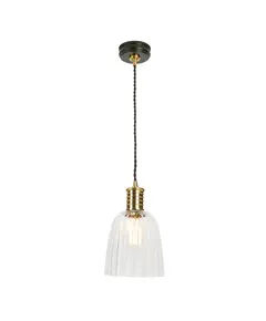 Пендел Douille 1xE27 Black Polished Brass Elstead Lighting DOUILLE-P-BPB | Osvetlenieto.bg