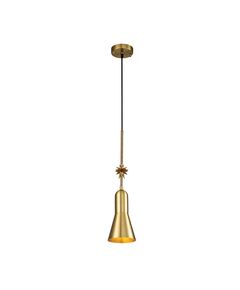 Пендел Etoile 1xE27 Small Aged Brass and Gold Leaf Elstead Lighting ETOILE-P-S-AB | Osvetlenieto.bg