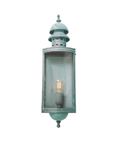 Външен аплик Downing Street 1xE27 Verdigris Elstead Lighting DOWNING-STREET-V | Osvetlenieto.bg