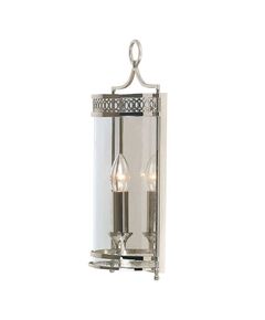 Аплик Guildhall 1xE14 Polished Nickel Elstead Lighting GH-WB-PN | Osvetlenieto.bg