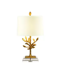 Настолна лампа Audubon Park 1xE27 Distressed Gold Gilded Nola GN-AUDUBON-PARK-TL | Osvetlenieto.bg