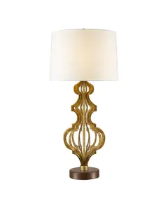 Настолна лампа Octavia 1xE27 Gilded Nola Distressed Gold Gilded Nola GN-OCTAVIA-TL-GD | Osvetlenieto.bg