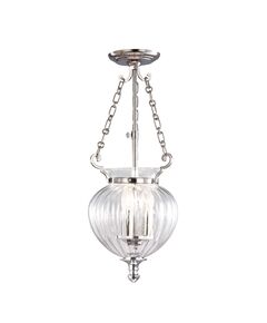 Полилей Finsbury Park 3xE14 small Polished Nickel Elstead Lighting FP-P-S-POL-NCKL | Osvetlenieto.bg