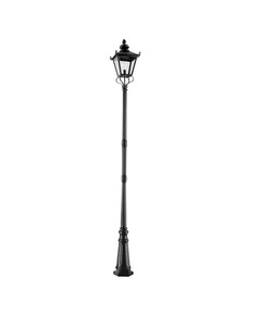 Градински стълб Grampian 1xE27 Black Elstead Lighting GP1-BLACK | Osvetlenieto.bg