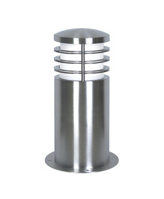 Градински стълб Sandbanks 1xE27 Mini Stainless Steel Garden Zone GZ-SANDBANKS-MB | Osvetlenieto.bg
