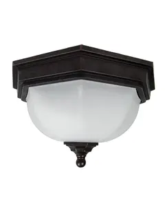 Плафон Fairford 2xE27 Lantern Old Bronze Garden Zone GZH-FF12 | Osvetlenieto.bg