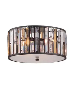 Плафон Gemma 3xE27 Vintage Bronze Hinkley HK-GEMMA-F-VBZ | Osvetlenieto.bg