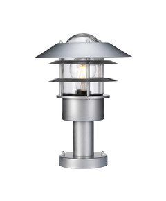 Стояща лампа Helsingor 1xE27 Silver Elstead Lighting HELSINGOR-PED | Osvetlenieto.bg