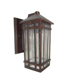 Външен аплик Chedworth 1xE27 Old Bronze Garden Zone GZH-CHW2 | Osvetlenieto.bg