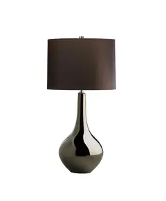 Настолна лампа Job 1xE27 Bronze Metallic Brown Shade Elstead Lighting JOB-TL | Osvetlenieto.bg