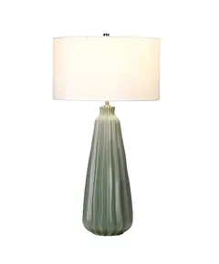 Настолна лампа Kew 1xE27 Sage Green Elstead Lighting KEW-TL | Osvetlenieto.bg