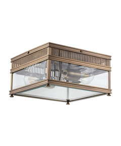 Плафон Holborn 2xE27 Dark Bronze Elstead Lighting HOLBORN-F-DB | Osvetlenieto.bg