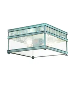 Плафон Holborn 2xE27 Verdigris Elstead Lighting HOLBORN-F-VDG | Osvetlenieto.bg