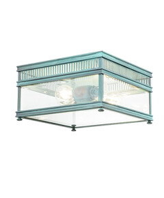 Плафон Holborn 2xE27 Verdigris Elstead Lighting HOLBORN-F-VDG | Osvetlenieto.bg