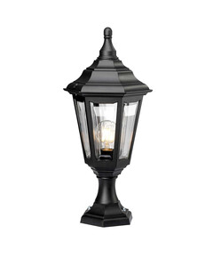 Стояща лампа Kinsale 1xE27 Pedestal Black Elstead Lighting KINSALE-PED-POR | Osvetlenieto.bg