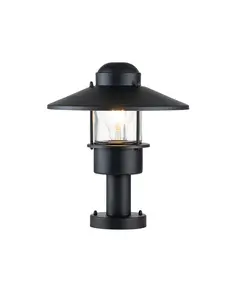 Стояща лампа Klampenborg 1xE27 Pedestal Black Elstead Lighting KLAMPENBORG-PED-BK | Osvetlenieto.bg