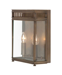 Външен аплик Holborn 2xE14 Half Lantern Medium Dark Bronze Elstead Lighting HL7-M-DB | Osvetlenieto.bg