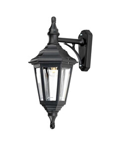 Външен аплик Kinsale 1xE27 Black Elstead Lighting KINSALE-WALL | Osvetlenieto.bg